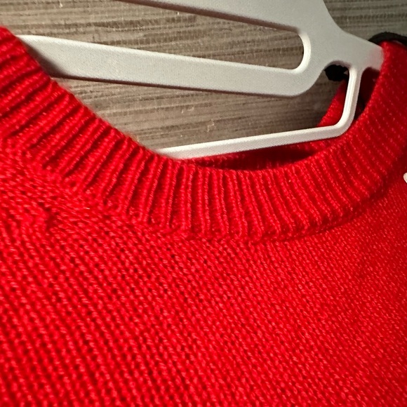 Zadig & Voltaire red cashmere sweater has a 498.00 price tag. - Picture 4 of 11